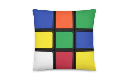 Rubik's Cube Pillow V2 -Best Toy Store Rubiks Cube Pillow V2 22x22 1