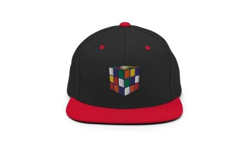 Rubik's Cube Snapback Hat -Best Toy Store Rubiks Cube Snapback Hat 2