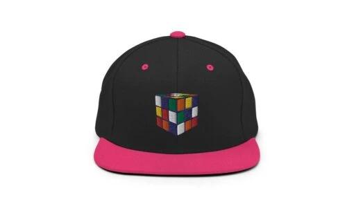 Rubik's Cube Snapback Hat -Best Toy Store Rubiks Cube Snapback Hat 3