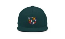 Rubik's Cube Snapback Hat -Best Toy Store Rubiks Cube Snapback Hat Spruce 16