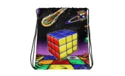 Best Toy Store -Best Toy Store Rubiks Cube in Space Drawstring Bag