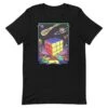 Rubik's Cube In Space - Rubik's Cube Shirt -Best Toy Store Rubiks Cube in Space Rubiks Cube Shirt Black XS