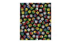 Rubik's Twisty Puzzle Throw Blanket -Best Toy Store Rubiks Twisty Puzzle Throw Blanket 3