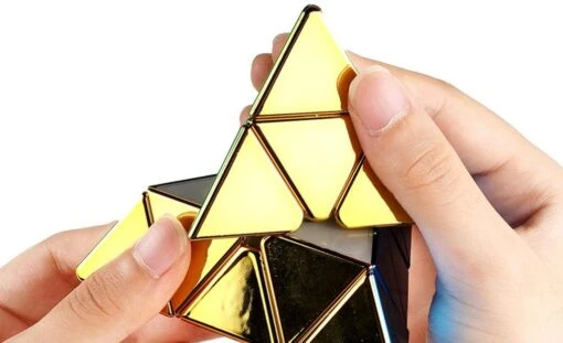 ShengShou Metallic Pyraminx (Magnetic) -Best Toy Store ShengShou Metallic Pyraminx Magnetic 3