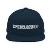 Sleek Snapback Hat -Best Toy Store Sleek Snapback Hat Dark Navy