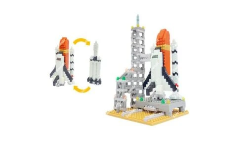 Space Center Nanoblock -Best Toy Store Space Center Nanoblock