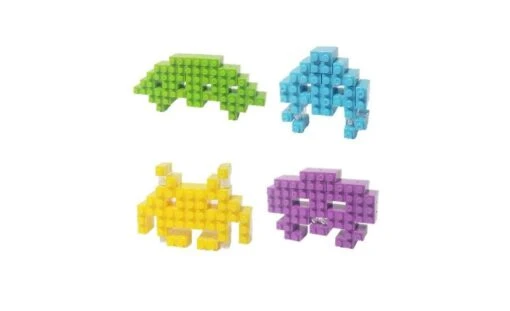 Space Invaders Nanoblock -Best Toy Store Space Invaders Nanoblock