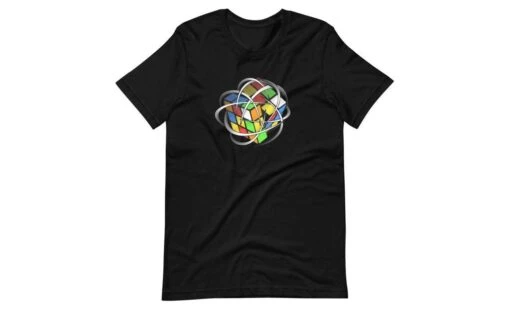 Speed Cube (Dark) - Rubik's Cube Shirt -Best Toy Store Speed Cube Dark Rubiks Cube Shirt Black XS 0377d925 1d11 4411 abe4 42dbb0b97199