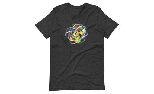 Speed Cube (Dark) - Rubik's Cube Shirt -Best Toy Store Speed Cube Dark Rubiks Cube Shirt Dark Grey Heather XS 5 9930afa4 d6d3 45eb b9db 47632f40e641