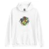 Speed Cube (Light) - Rubik's Cube Hoodie -Best Toy Store Speed Cube Light Rubiks Cube Hoodie White S