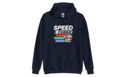 Speedcuber (Dark) - Rubik's Cube Hoodie -Best Toy Store Speedcuber Dark Rubiks Cube Hoodie Navy S 3