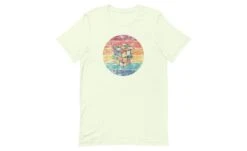 Sunset Cube - Rubik's Cube Shirt -Best Toy Store Sunset Cube Rubiks Cube Shirt Citron XS 5