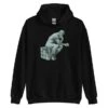 The Thinker - Rubik's Cube Hoodie -Best Toy Store The Thinker Rubiks Cube Hoodie Black S