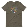 Vintage Cube - Rubik's Cube Shirt -Best Toy Store Vintage Cube Rubiks Cube Shirt Army S