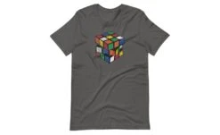 Vintage Cube - Rubik's Cube Shirt -Best Toy Store Vintage Cube Rubiks Cube Shirt Asphalt S 8